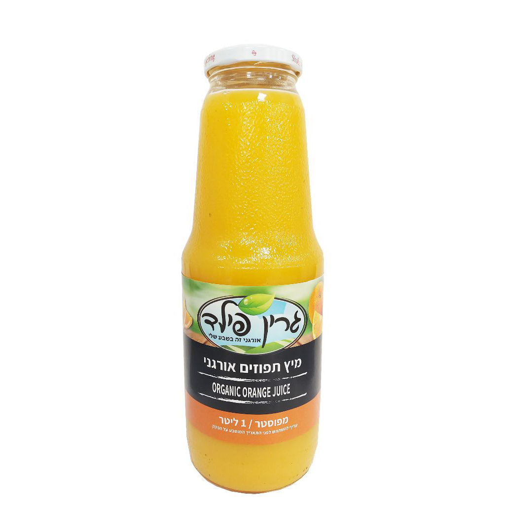 מיץ תפוזים אורגני - גרין פילד - 1 ליטר